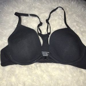 Black Razorback Bra